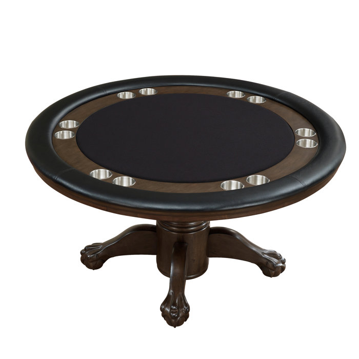 American Heritage 60" 6 Player Poker Table Wayfair.ca